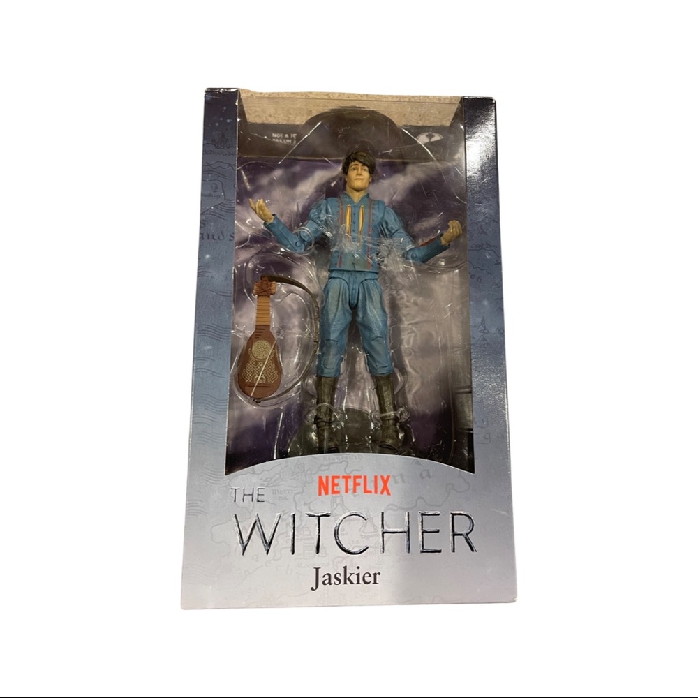 Netflix : The Witcher : Jaskier Action Figure Collectible : McFarlane Toys: NIB